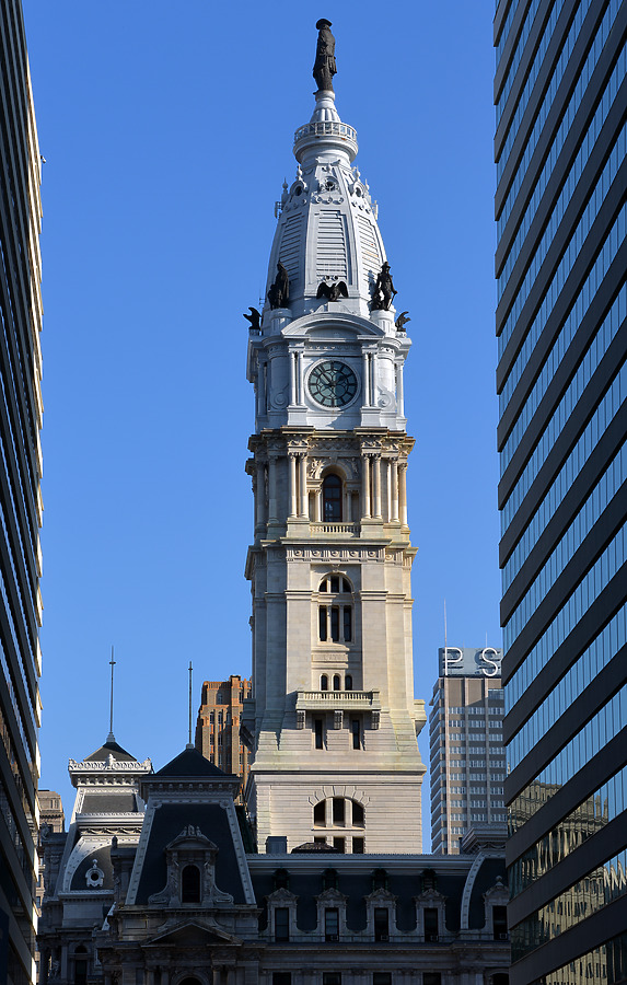 Philadelphia City Hall by John W. Cahill