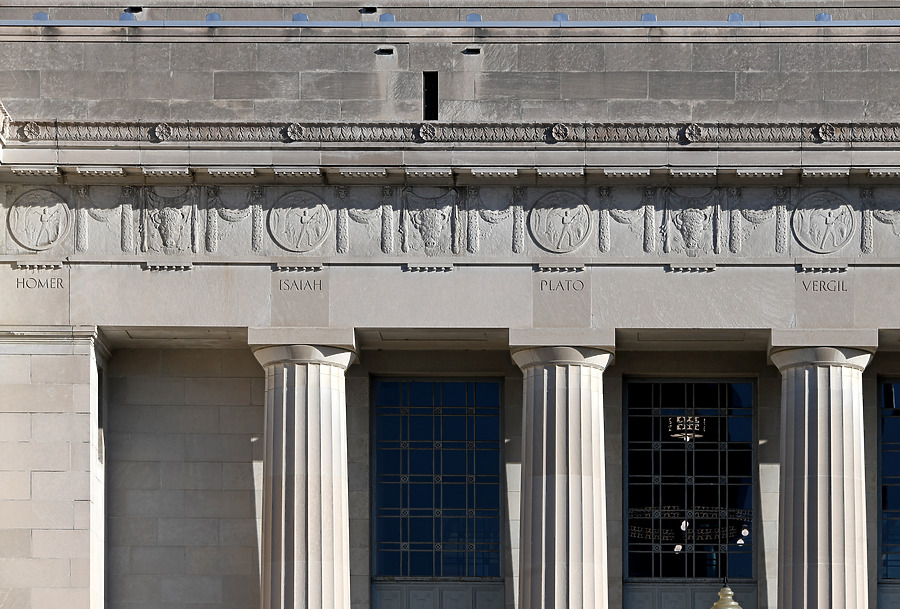 Indianapolis-Marion County Central Library by John W. Cahill