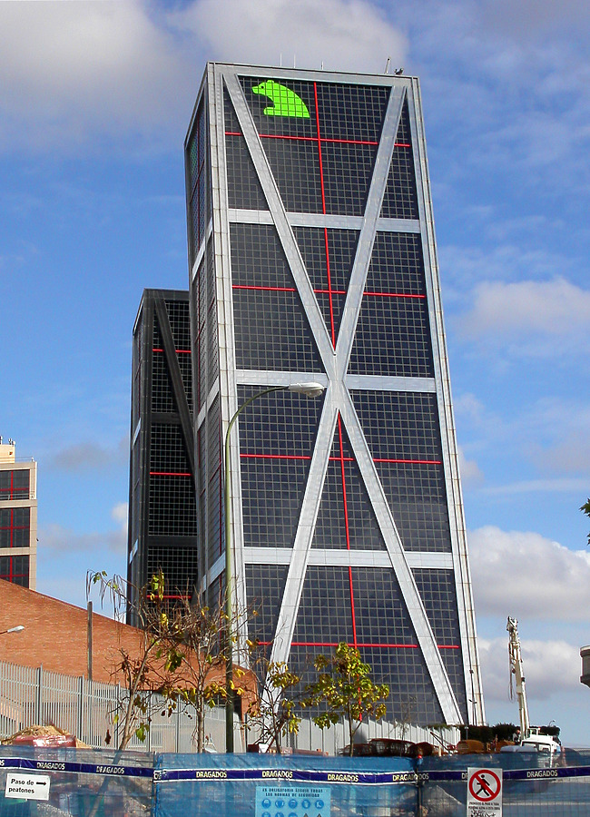 Puerta de Europa I by Cesar Serrano