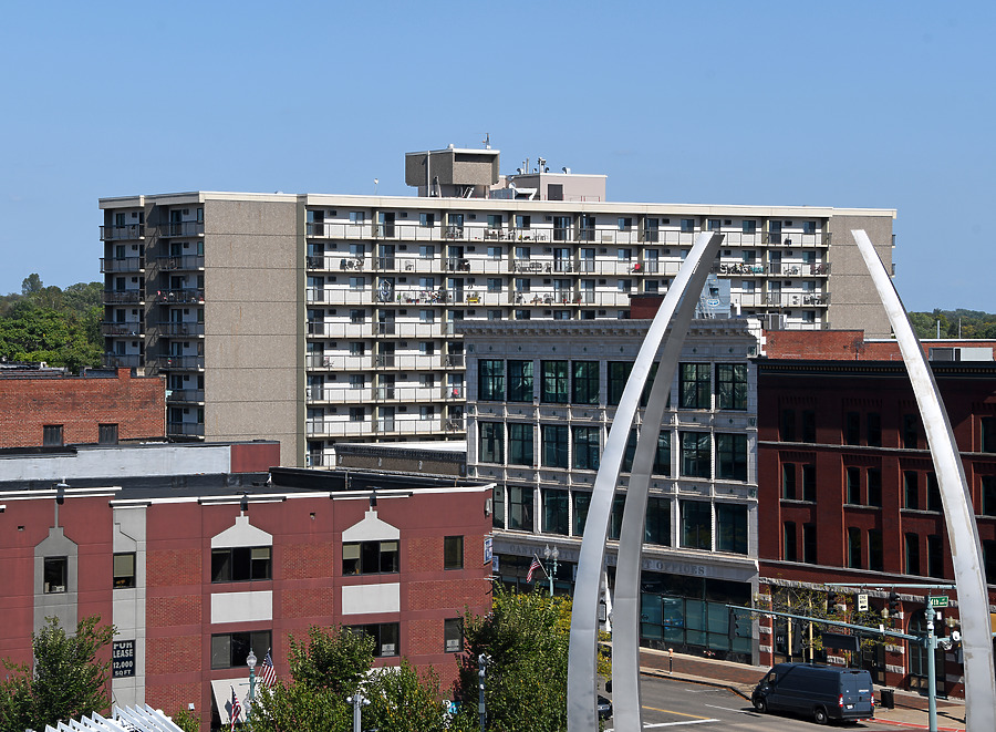 Canton Towers by John W. Cahill
