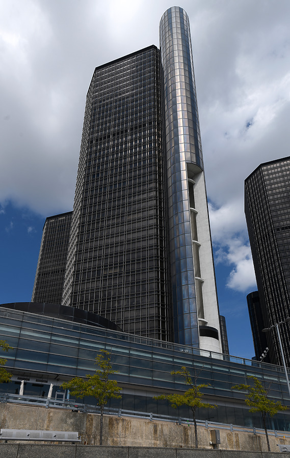 Renaissance Center 400 Tower by John W. Cahill