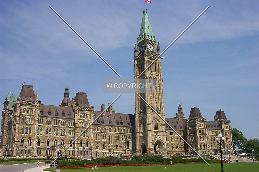 Parliament of Canada by Eric Blyth