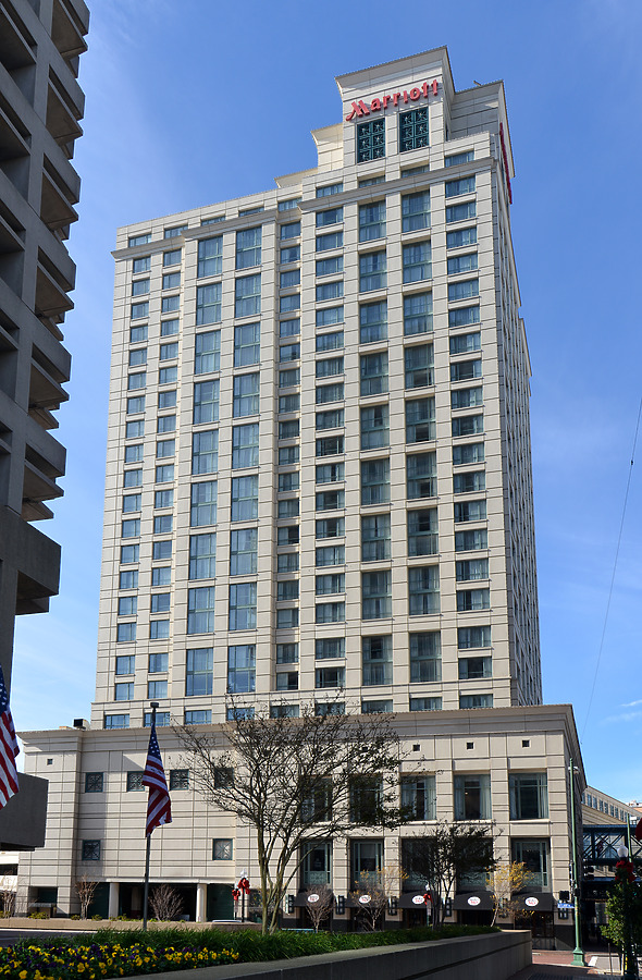 Norfolk Waterside Marriott by John W. Cahill