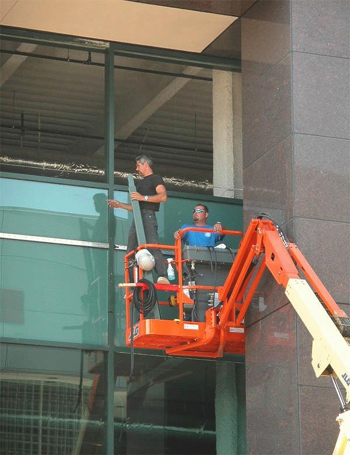 Tower at Convention Center Court by Jim Schwartz