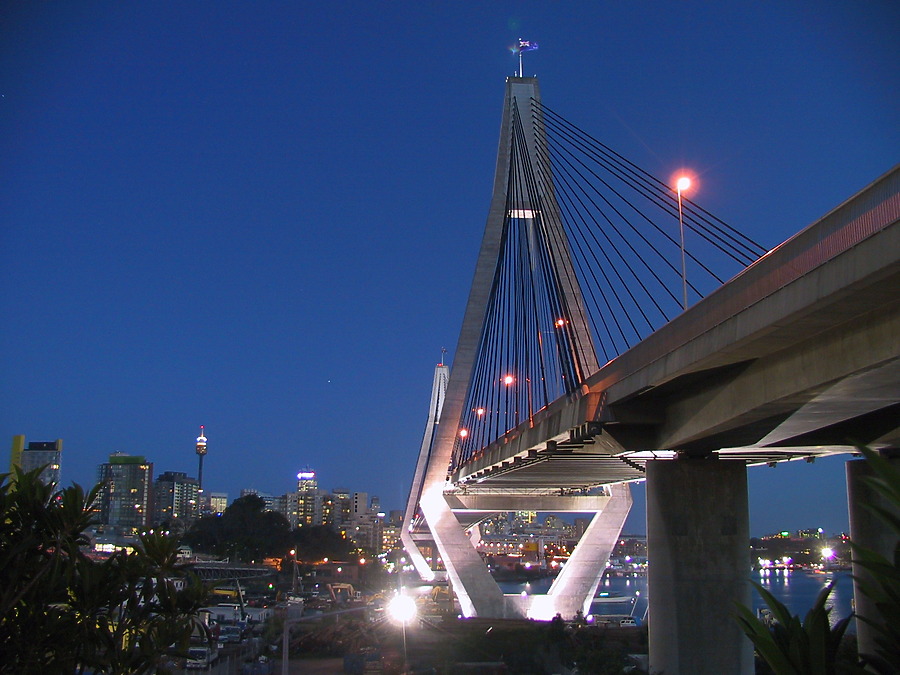 Anzac Bridge by John Bek
