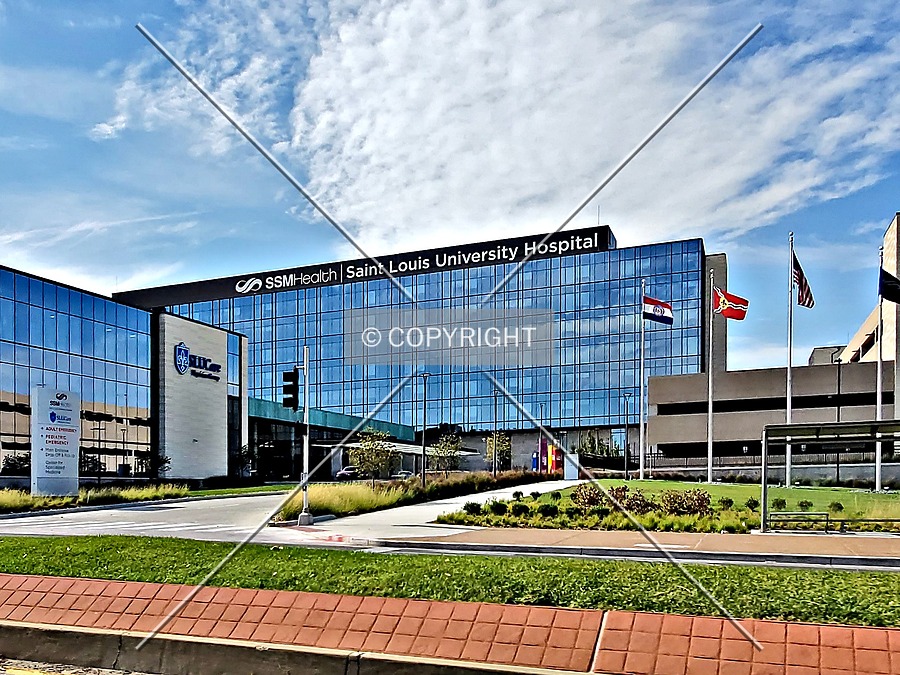 SSM Saint Louis University Hospital Tower by Ryan Hildebrand