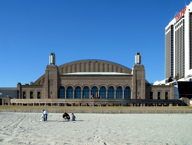 View from the southeast