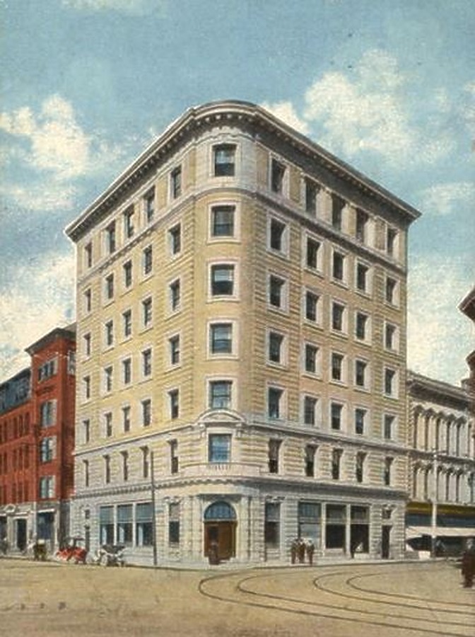 Bank of Stockton Building by The Acmegraph Co.