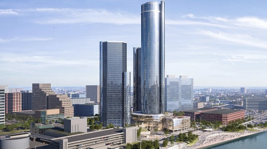 Detroit Marriott at the Renaissance Center by General Motors / Bedrock