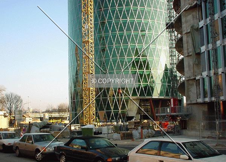 Westhafen Tower by Nephilim