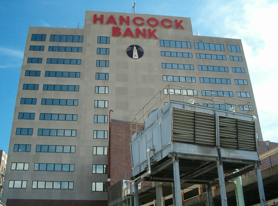 Hancock Bank Building by Rodney Gunn