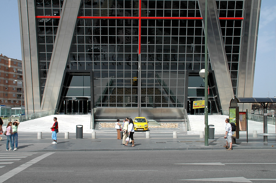Puerta de Europa I by John Bek