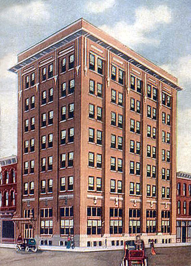 Peoples Bank Building by The Acmegraph Co.