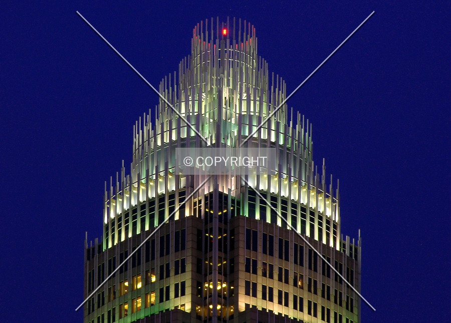 Bank of America Corporate Center by Chris Patriarca