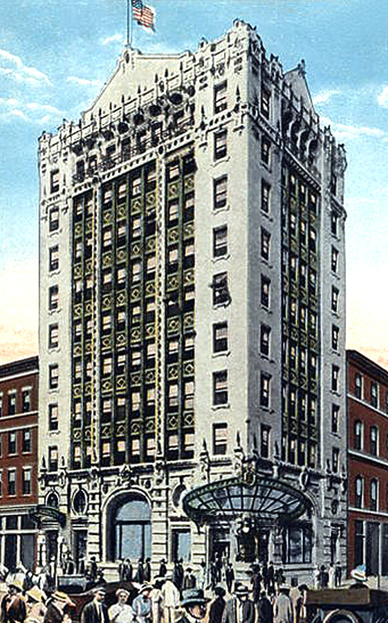 Absure Tower by Curt Teich & Co.