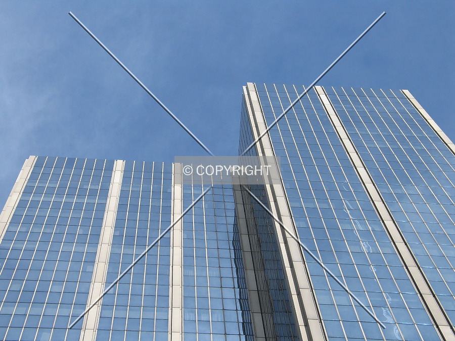 Blue Tower by Emmanuel D.