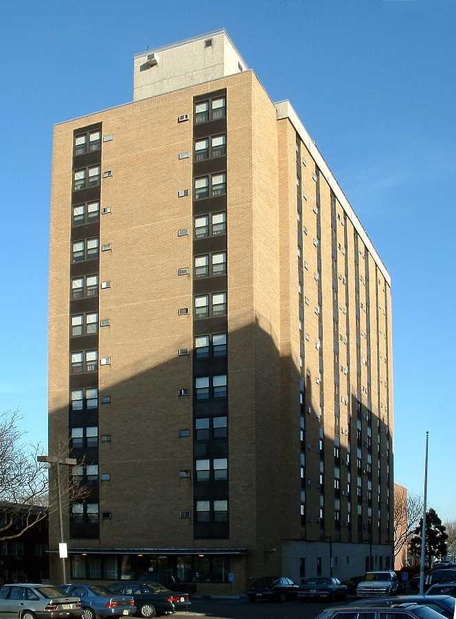 Harrison Arms Apartments by John Cahill