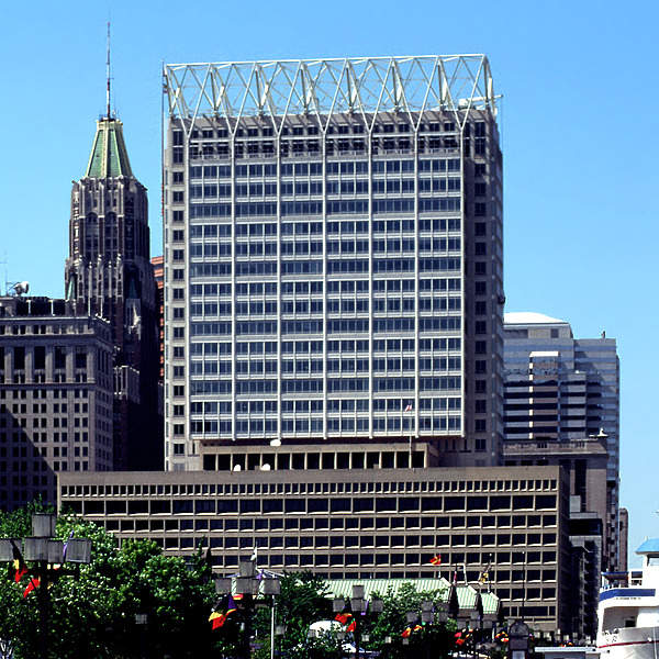 100 East Pratt Street by John Cahill