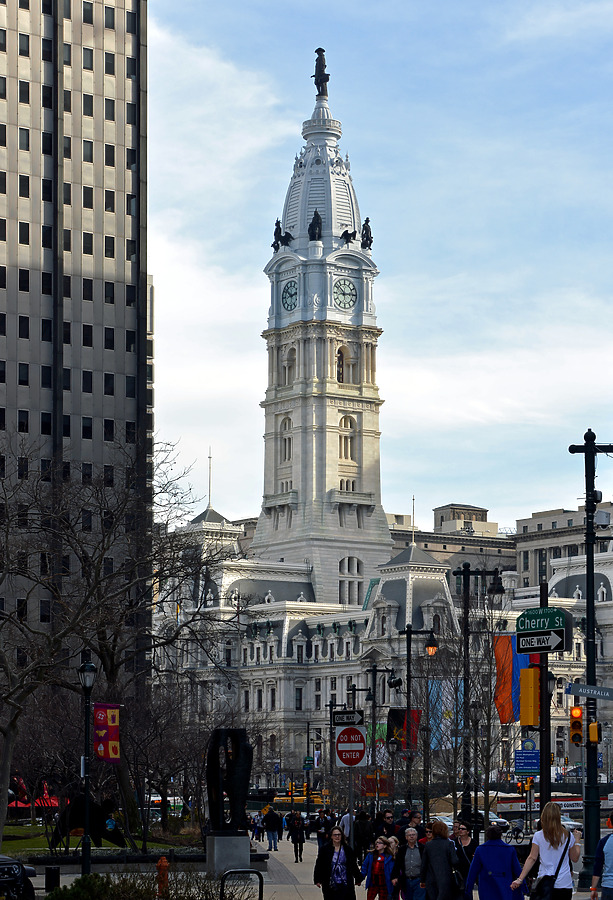 Philadelphia City Hall by John W. Cahill