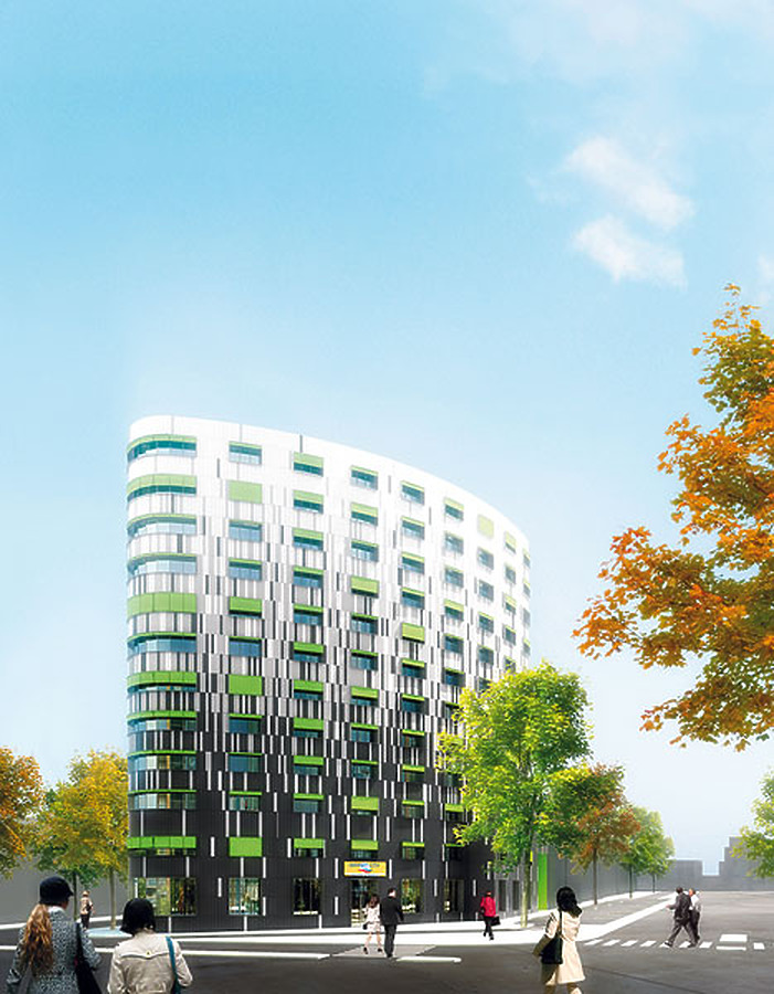 Tour Ellipse by SCAU Architectes