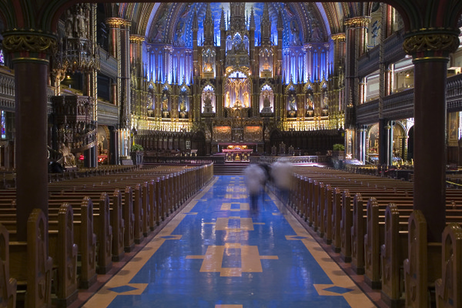 Basilique Notre-Dame-de-Montréal by Pavel Toczynski