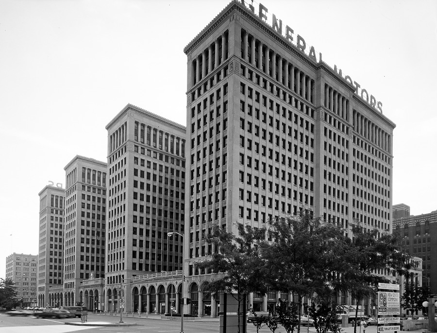 Cadillac Place by Historic American Buildings Survey/ M. M. I. Productions