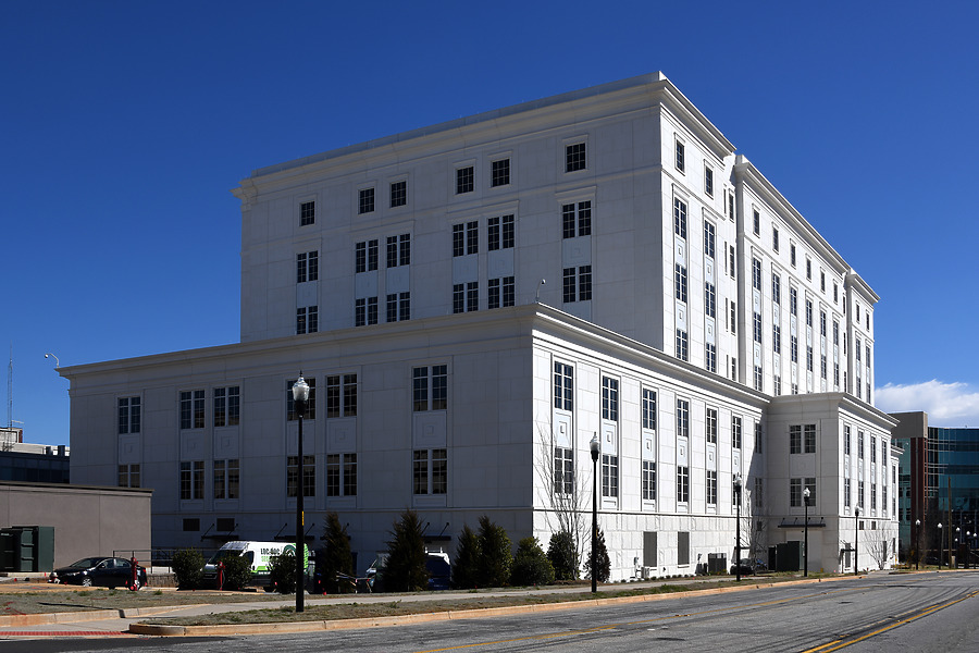 Spartanburg County Judicial Center by John W. Cahill