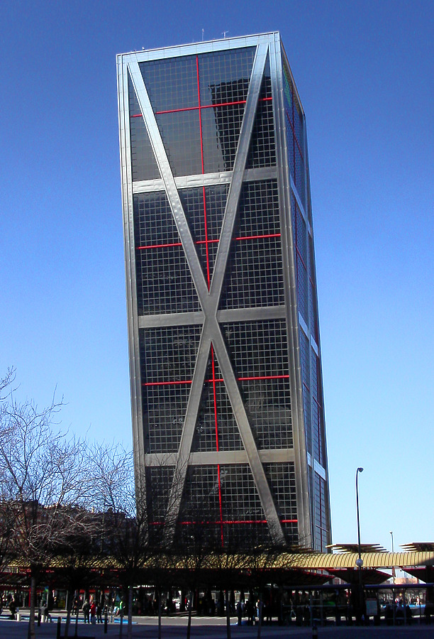 Puerta de Europa I by Cesar Serrano