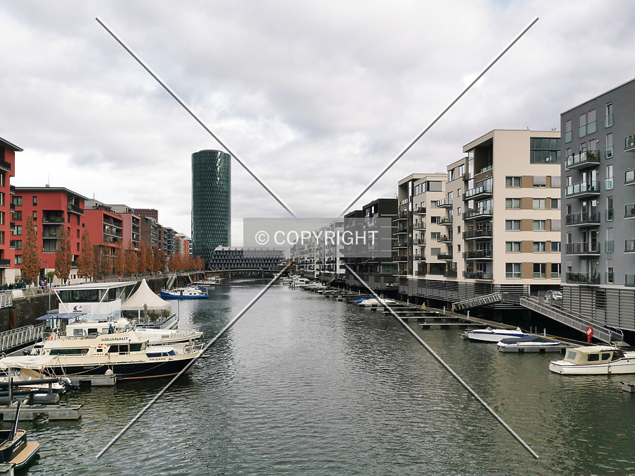 Westhafen Tower by Nephilim