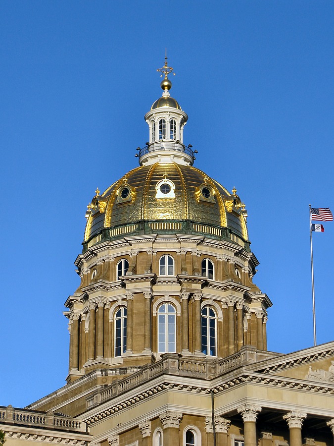 Iowa State Capitol by James Peacock