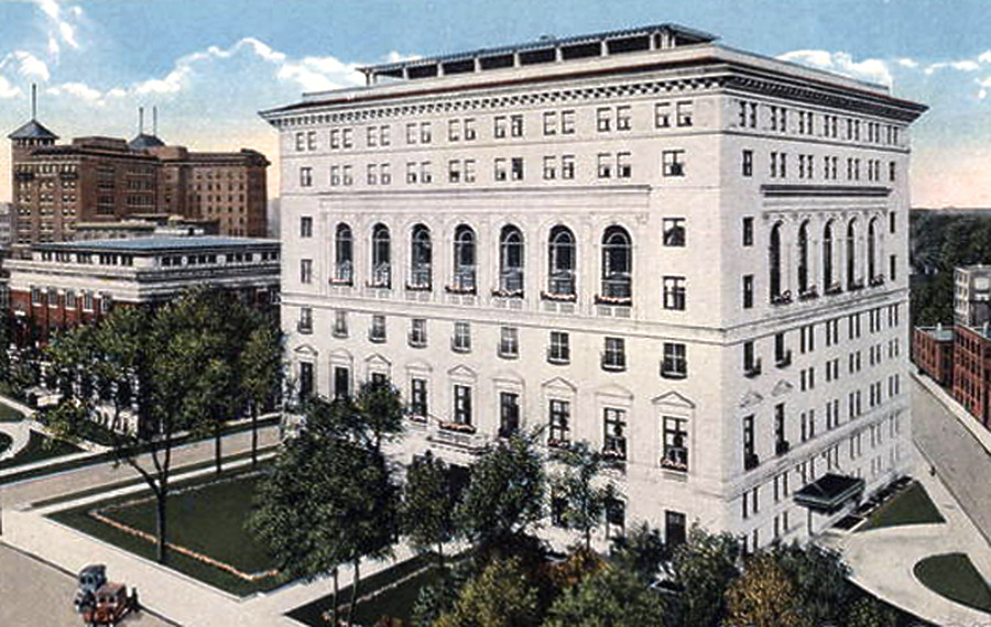 Detroit Athletic Club by Curt Teich & Co.