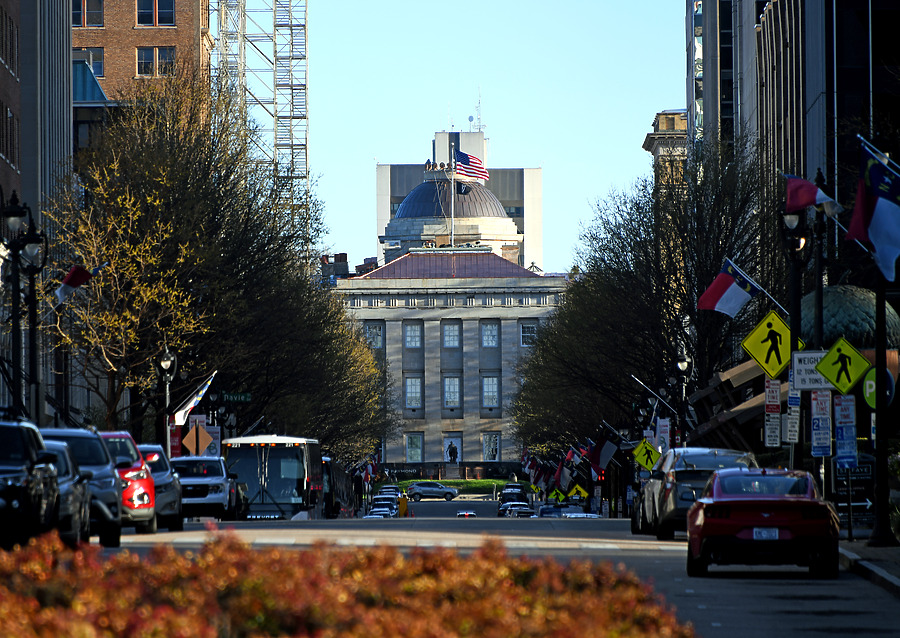 North Carolina State Capitol by John W. Cahill