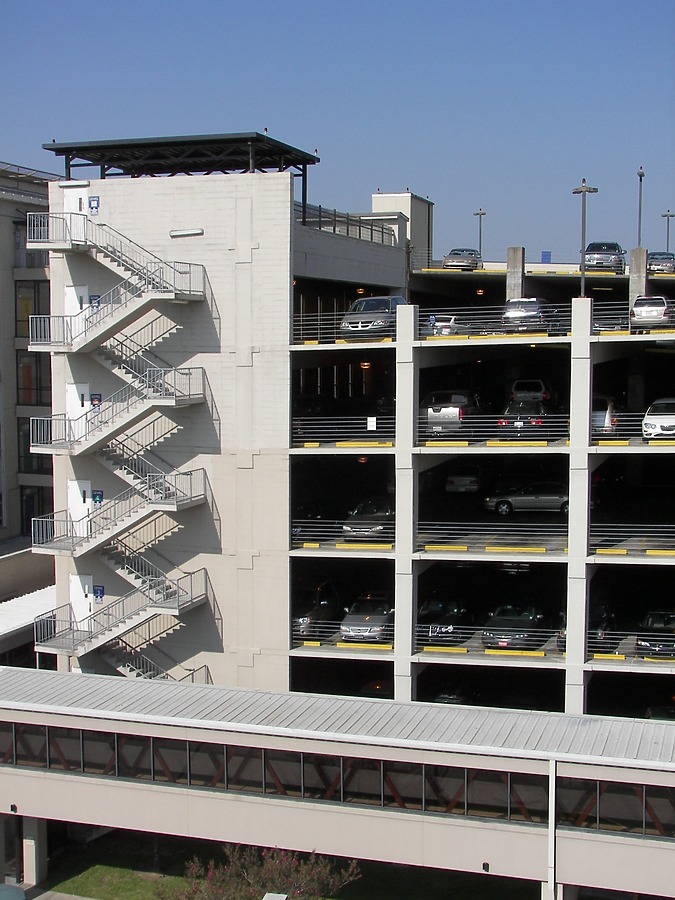 Our Lady of the Lourdes Parking Garage Northeast by Rodney Gunn