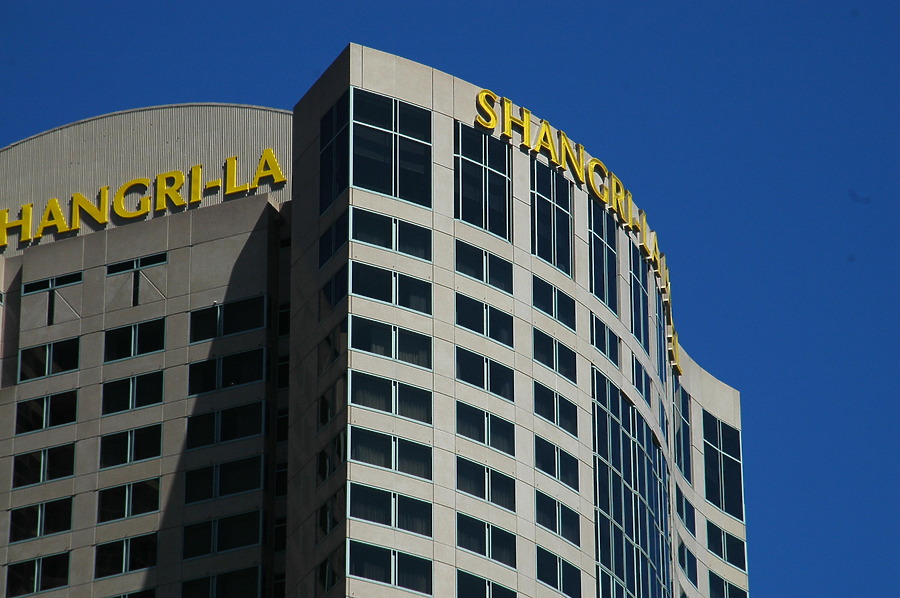 Shangri-La Hotel by John Bek