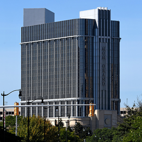 MGM Grand Detroit Hotel and Casino by John W. Cahill