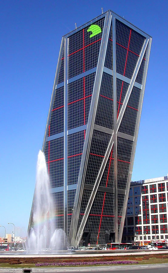 Puerta de Europa I by Cesar Serrano