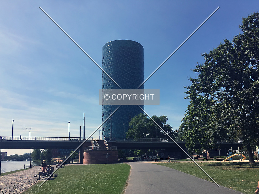 Westhafen Tower by Nephilim