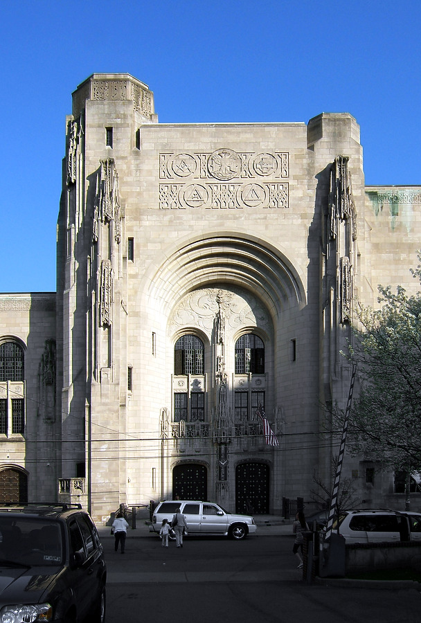 Masonic Temple and Scottish Rite Cathedral by John Cahill