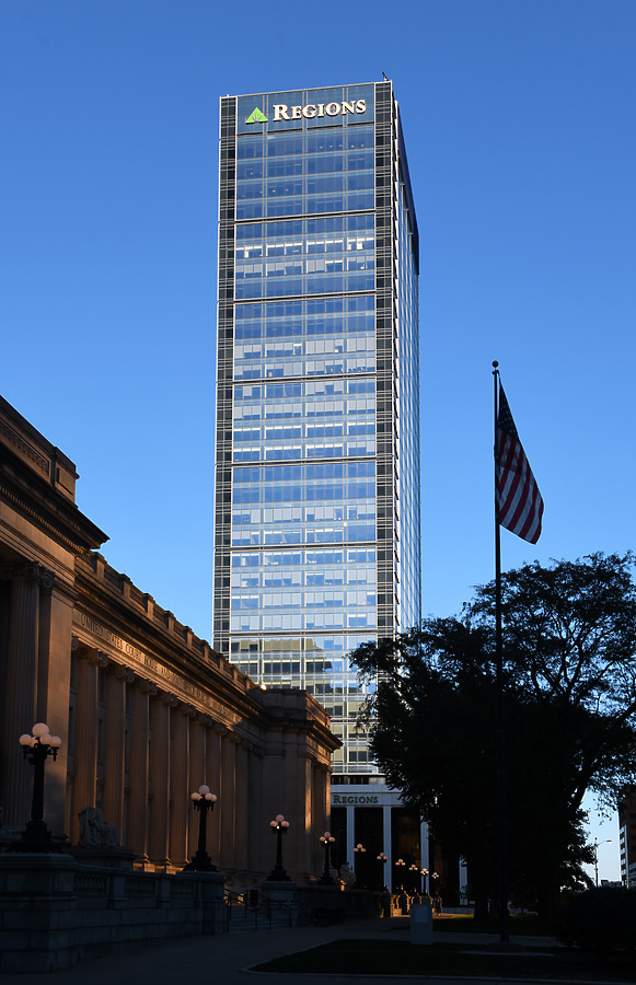 Regions Tower by John W. Cahill