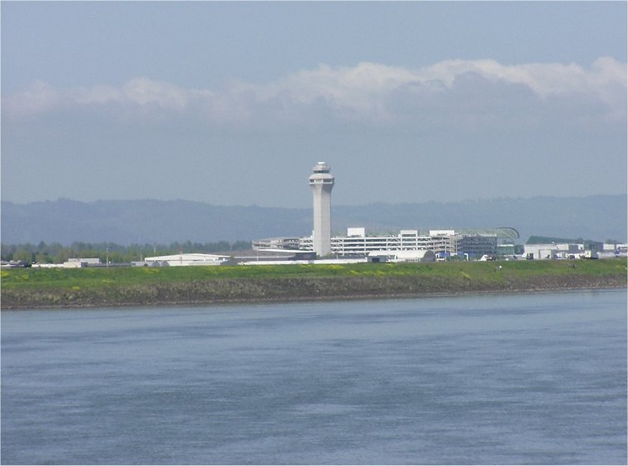Portland Air Traffic Control Tower by Garrett Stout