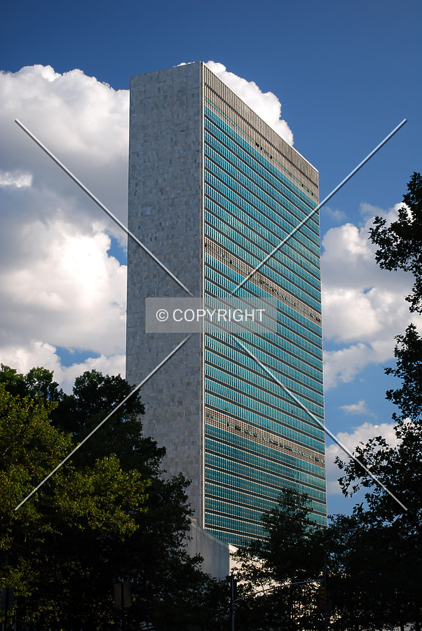 United Nations Secretariat Building by Royce Douglas