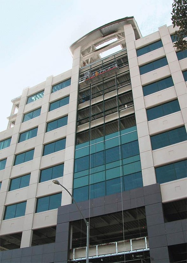 Tower at Convention Center Court by Jim Schwartz