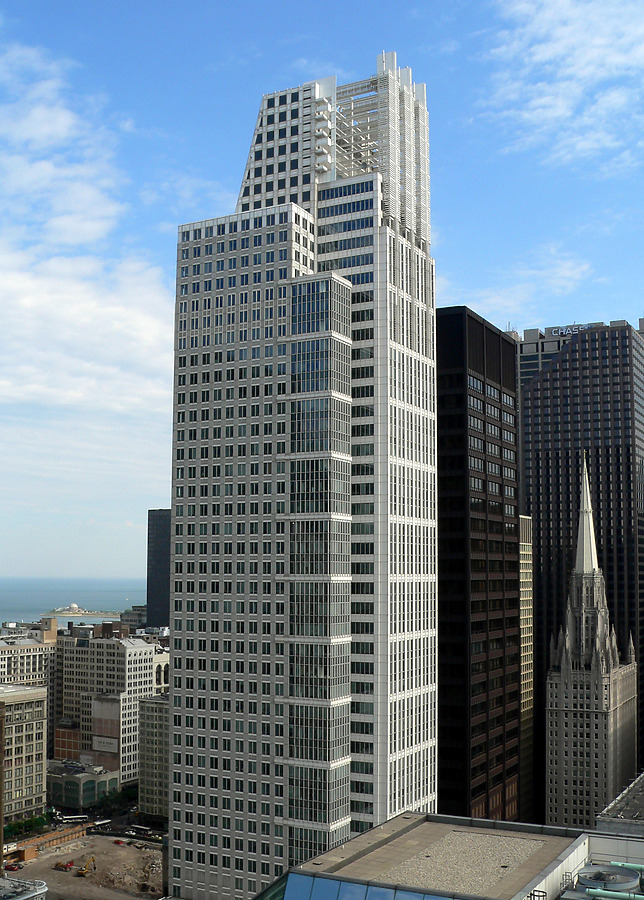 Chicago Title & Trust Building by B. Victor Adams