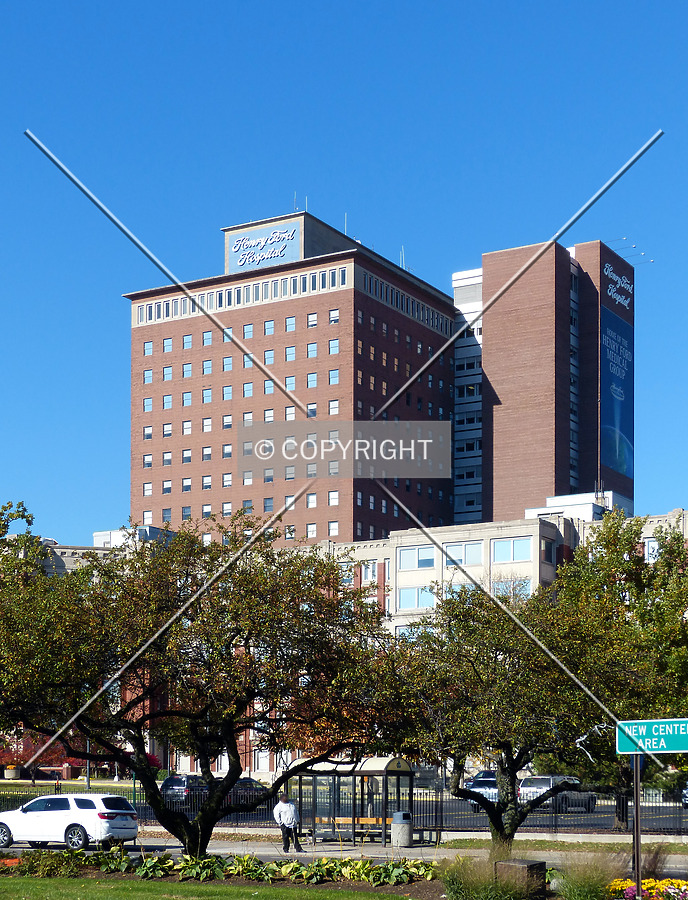 Henry Ford Hospital Clinic Tower by Nate Lindsey