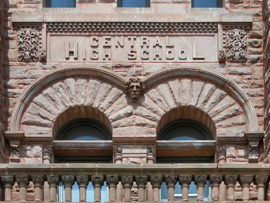 Old Duluth Central High School by James Peacock