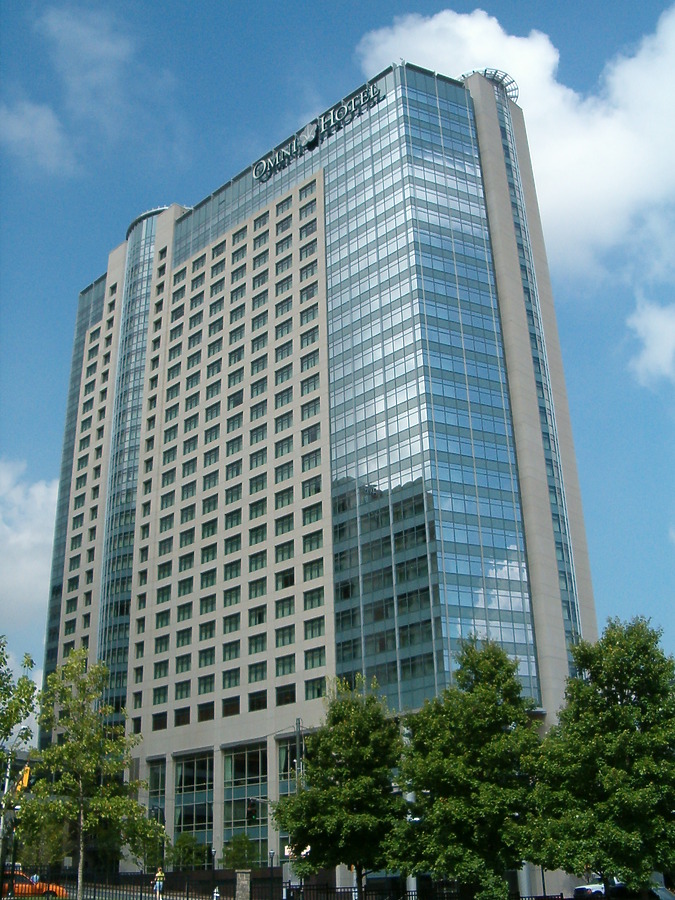 Omni Hotel CNN Center North Tower by Rodney Gunn