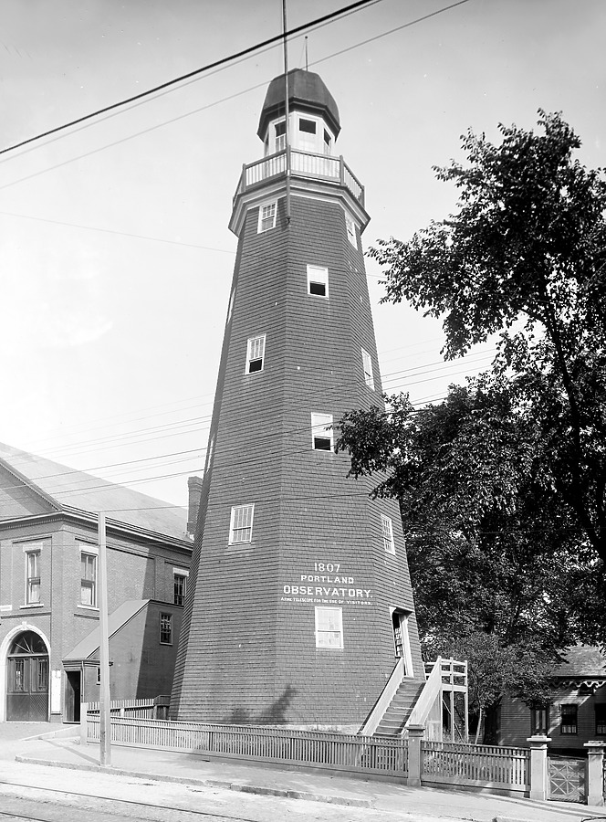 Portland Observatory by Detroit Publishing Co.