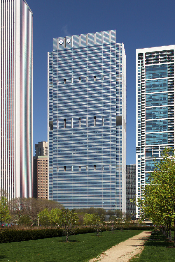 Blue Cross-Blue Shield Tower by Daniel Kieckhefer