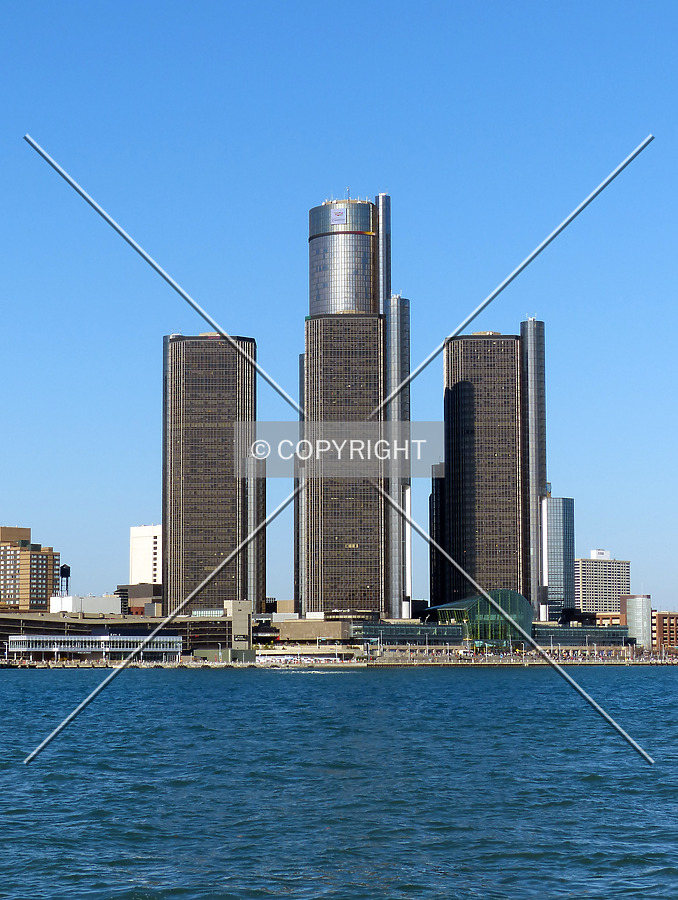 Detroit Marriott at the Renaissance Center by Nate Lindsey