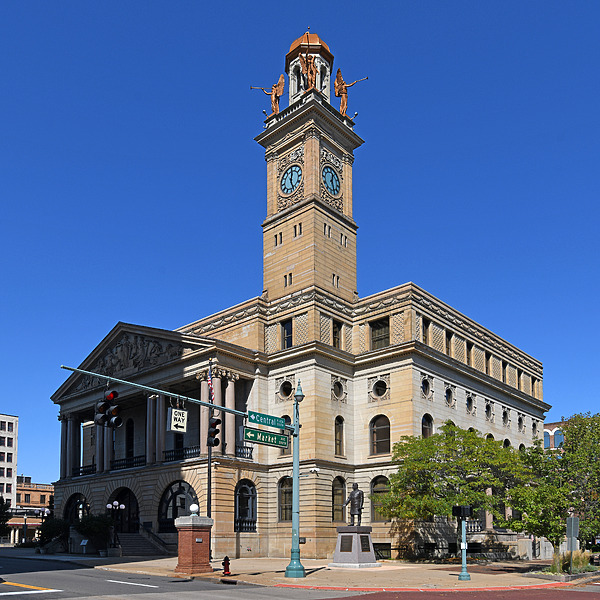 Stark County Courthouse by John W. Cahill